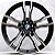RODAS BMW X5 / X6 ARO 20 DUAS TALAS FURAÇÃO 5X120 PRETA DIAMANTADA - Imagem 2