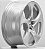 RODAS SPE HRE H08 ARO 18 TALA 8 FURAÇÃO 5X112 PRATA - Imagem 2