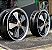 RODA 911 FUCHS PRETA DIAMANTADA ARO 15X4,5 E 15X6,5 FURAÇÃO 5X205 - Imagem 3