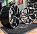 RODAS AUDI RSQ8 ARO 22 Furação 5X112 PRETA DIAMANTADO - Imagem 3