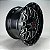 RODAS OFF ROAD DAVIE ARO 18 FURAÇÃO 6X139 BLACK MILING - Imagem 2
