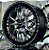RODAS WELD MATRIX ARO 15 TALA 7 FURAÇÃO 4X100 BLACK MILLING - Imagem 1