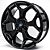 RODAS INVADER ARO 20 FURAÇÃO 5X108 TALA 8 BLACK - Imagem 1