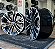 RODAS BLAZER ARO 22 FURAÇÃO 6X139 PRETO DIAMANTADO - Imagem 2