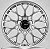 RODAS SPE QUARTZ ARO 18 TALA 8 FURAÇÃO 5X100 HYPER PRATA - Imagem 3
