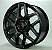 RODAS DENVER ARO 20 FURAÇÃO 6X139 BLACK - Imagem 1