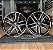 RODAS BMW LEGEND ARO 20 DUAS TALAS FURAÇÃO 5X112 PRETO DIAMANTADO - Imagem 1