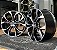 RODAS CIVIC ARO 18 FURAÇÃO 5X114 PRETO DIAMANTADO - Imagem 3