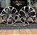 RODAS CIVIC ARO 18 FURAÇÃO 5X114 PRETO DIAMANTADO - Imagem 1