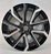 RODAS COROLLA ZK880 ARO 18 TALA 6 FURAÇÃO 4X100 PRETA DIAMANTADA - Imagem 2