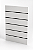 Painel Canaletado MDF 60x90x18mm BC - Imagem 1