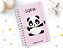 Agenda Escolar do Bebê Panda Personalizada - Imagem 1