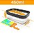 Kit 4 potes herméticos para marmitas de 450ml e 1100ml Helsim - Imagem 7