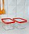 Conjunto 2 potes  Hermético de 2500ml Para Mantimentos - Imagem 3