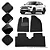 Tapete Automotivo Vinil Kapazi Citroen Basalt PRETO - Imagem 1