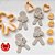 Cortador de bolachas Gingerbread emoções - Imagem 1