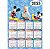 CALENDÁRIO PAREDE, 1000 unid., 250gr, com furo, 20x27 cm - Imagem 2