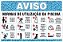 Placa Aviso 1 unidade - Imagem 2