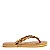 Chinelo Santa Lolla Flip Flop Borracha Bronze - Imagem 1