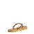 Chinelo Santa Lolla Flip Flop Borracha Bronze - Imagem 3