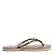 Chinelo Santa Lolla Flip Flop Borracha Prata Velho - Imagem 1