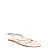 Rasteira Santa Lolla Off White Tiras Finas Spikes - Imagem 2