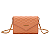 Bolsa Carteira Matelassê Soft Caramelo Alça Transversal - Imagem 1
