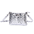 Bolsa Pequena Material Metal Crinkle Prata Alça Transversal - Imagem 4