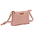 Bolsa Pequena Material Soft Rosa Ballet Alça Transversal - Imagem 5