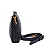Bolsa Pequena Material Soft Preta Alça Transversal - Imagem 5