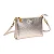 Bolsa Clutch Santa Lolla Dourada Floater Metalizado - Imagem 3