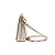 Bolsa Clutch Santa Lolla Dourada Floater Metalizado - Imagem 4