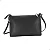 Bolsa Santa Lolla Clutch Floater Preta Alça Removível - Imagem 2