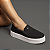 Tênis Slip On Santa Lolla Suede Sola Alta Preto - Imagem 4