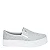 Tênis Slip On Santa Lolla Sola Alta Glitter Prata - Imagem 1
