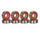 ROLAMENTOS 608RS (KIT COM 8) - Imagem 2
