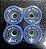 RODAS HAWGS 70MM MINI MONSTER 78A - Imagem 4