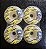 RODAS IMPORTADAS MILK 58MM - 98A - Imagem 1
