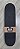 SKATE PROFISSIONAL COMPLETO - SHAPE 8,75 - RODAS 58MM - Imagem 2