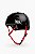 CAPACETE NIGGLI PRETO IRON PRO (FITA VERMELHA) - TAMANHOS PP, P, M, G e GG (consulte) - Imagem 1