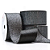 Fita de Cetim com Lurex - Preto - Cinderela - Imagem 1