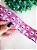 Fita de Gorgorão 38mm Estampada Walloween Caveiras Rosa - metro - Imagem 1
