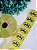 Fita de Gorgorão Estampada 38mm Art Fitas - Pet Batman Amarelo - Imagem 1