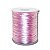 Fio de Seda 1mm (rabo de rato) - Rosa Bebê - Imagem 1