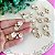 Chaton de Metal com Strass e Flores - Unidade - Imagem 1