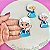 Aplique de Acrílico Princesa Elsa (Frozen) Curvada 6,5cm - unidade - Imagem 1