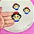 Aplique de Acrílico Rostinho Princesa Branca de Neve 4cm - unidade - Imagem 1