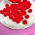 Pompom Malha (Renda) 1,5cm Vermelho - 10 unidades - Imagem 1