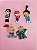 Kit de Apliques de Acrílico Personagens Minions - 5 unidades (1 de cada modelo) - Imagem 1