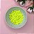 Miçanga Bola Leitosa 8mm 20 gramas - Amarelo Neon - Imagem 1